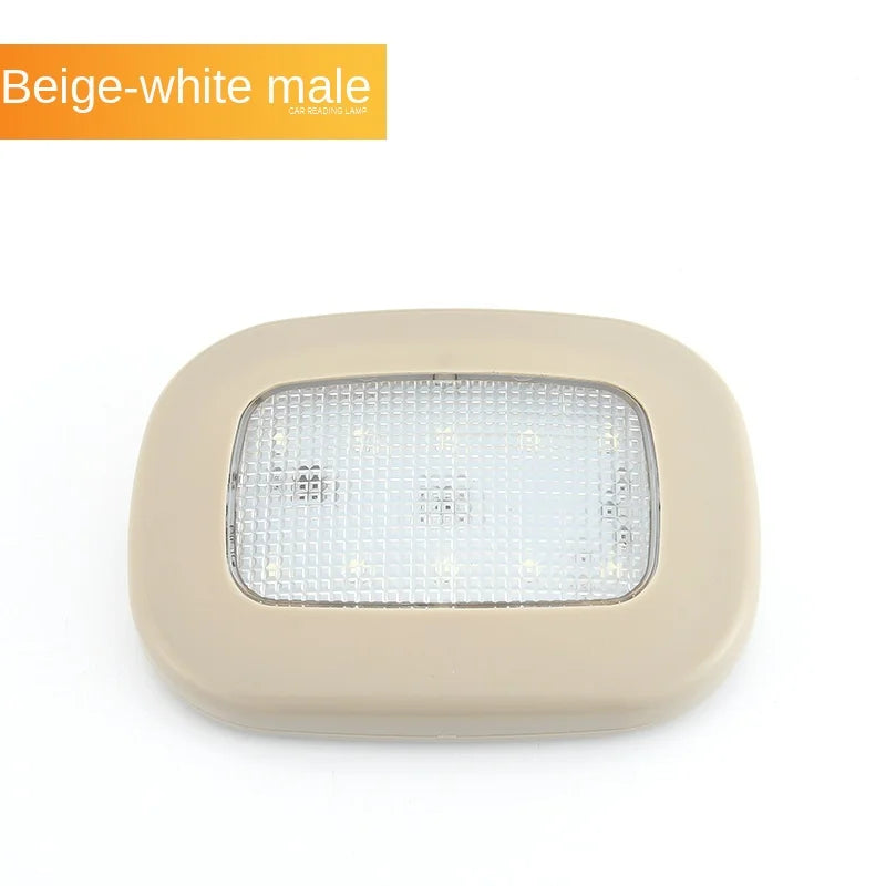 USB Magnetic Car Ceiling Reading Light - 10 LED Dome Lamp