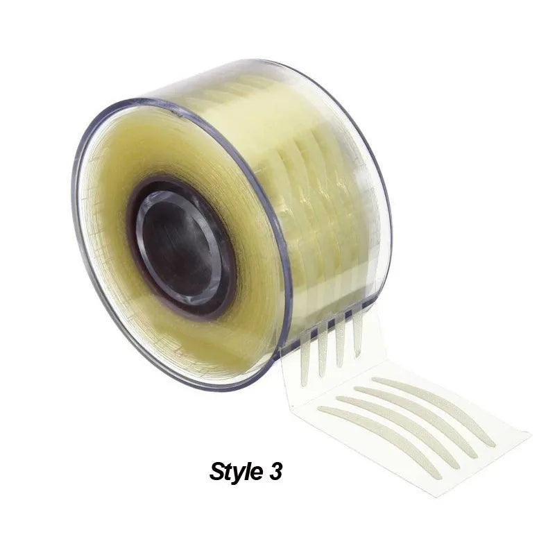600-Piece Double Eyelid Lift Tape Set with Invisible Makeup Strips