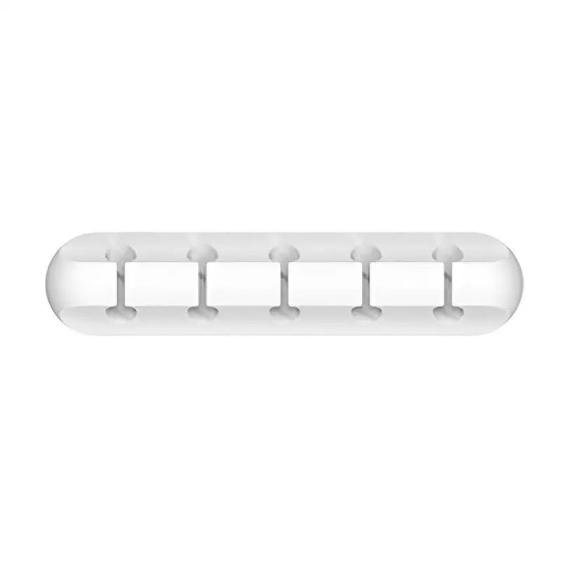 NNBILI Silicone Cable Organizer Clip for USB, Mouse, and Headphone Wires