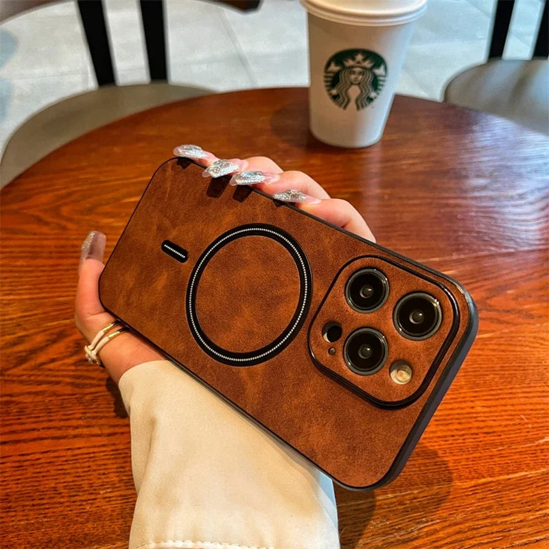 Magnetic Wireless Charging Shockproof iPhone Case