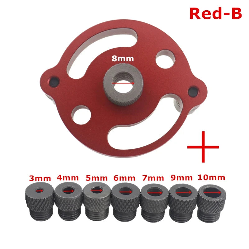3-10mm Self-Centering Dowel Jig Drill Guide Kit