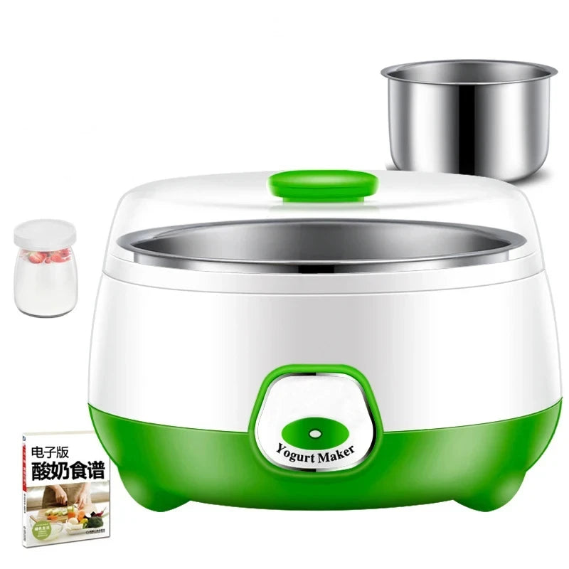 1L Electric Yogurt Maker with Natto and Rice Wine Fermenting