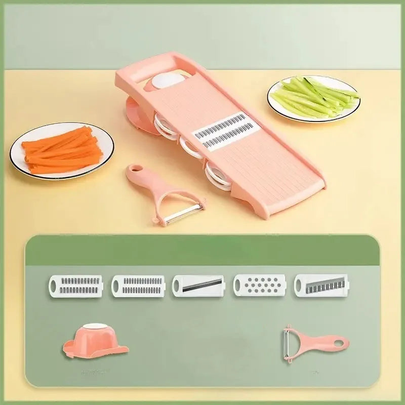 Handheld Vegetable Slicer, Shredder and Julienne Grater