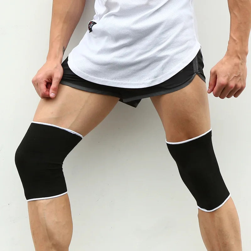 Elastic Compression Knee Support Sleeve - Running & Cycling Brace