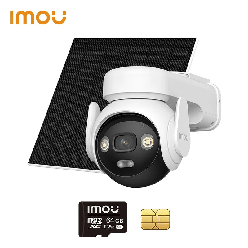 IMOU 5MP Solar Outdoor PTZ Security Camera with 4G and WiFi