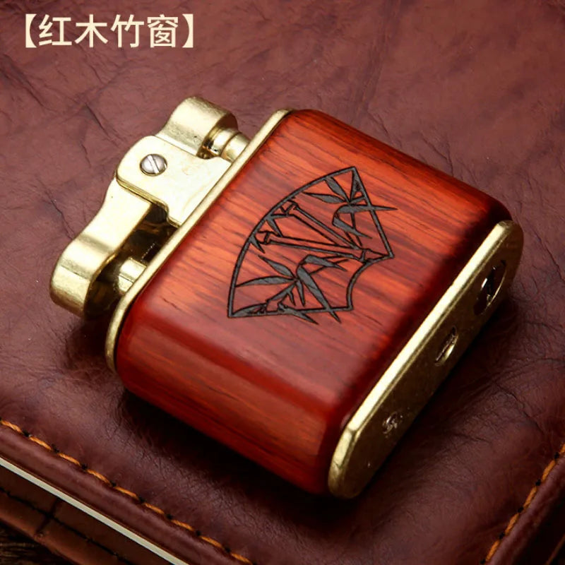 Vintage Sandalwood Kerosene Lighter