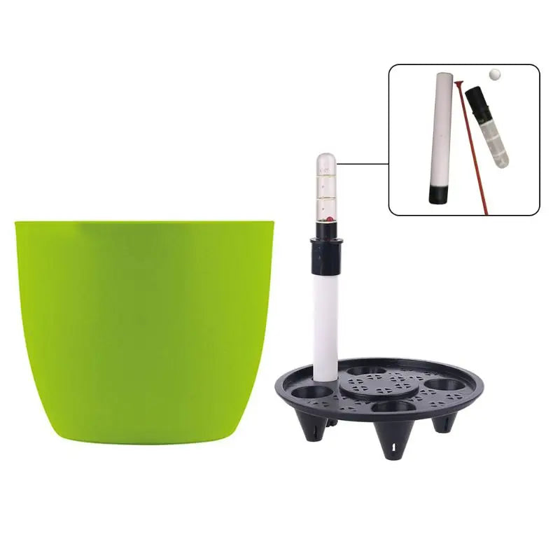 Self-Watering Indoor Planter Pots with Water Level Indicators