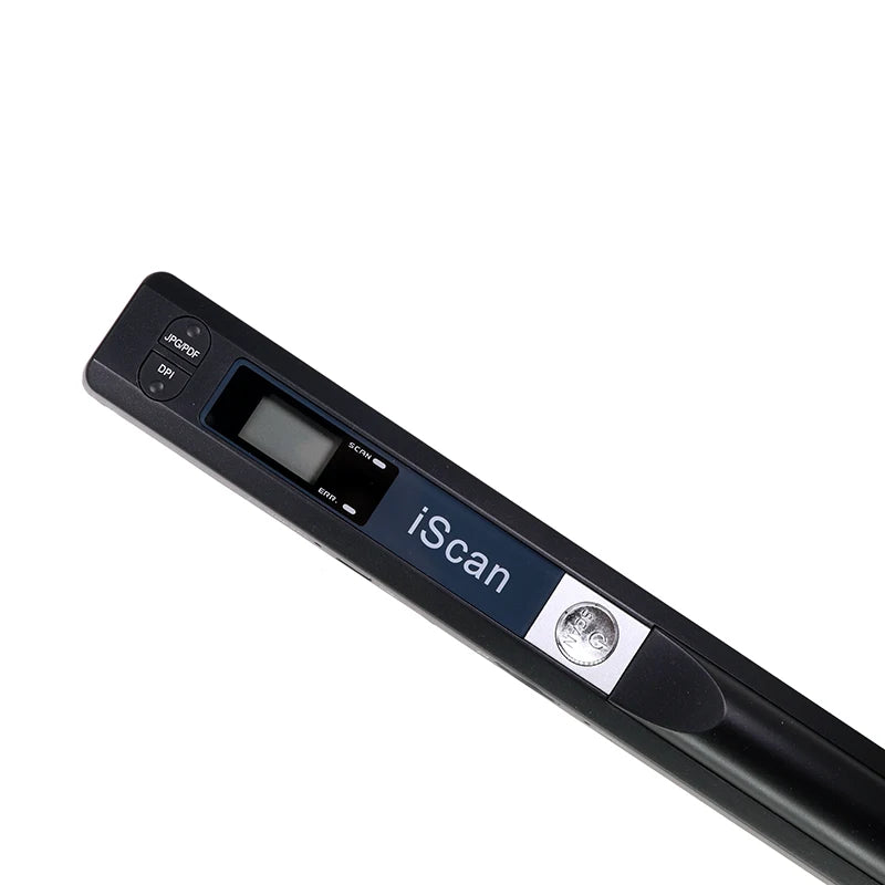 Portable 900DPI Handheld Document Scanner with JPG and PDF Support