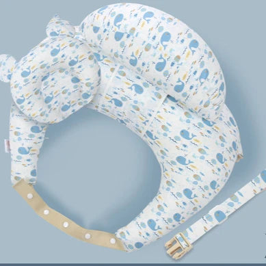 Multifunction Cotton Nursing Pillow with Shoulder Strap