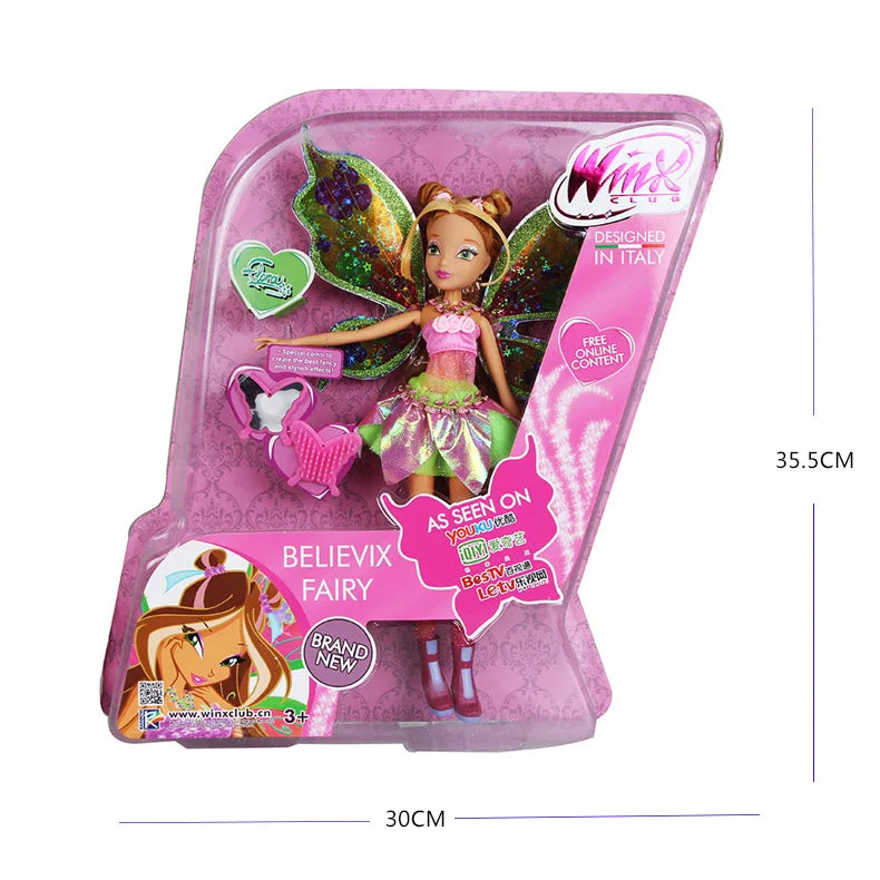 Rainbow Fairy Doll Action Figure - 26cm Fashion Doll Gift