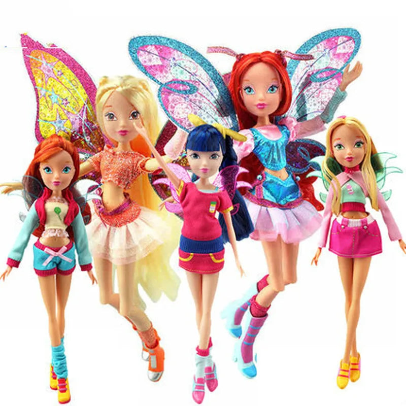 Rainbow Fairy Doll Action Figure - 26cm Fashion Doll Gift
