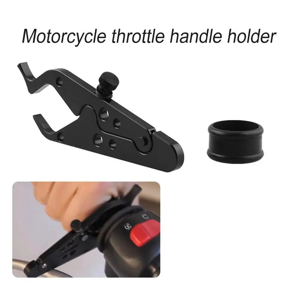 Aluminum Motorcycle Throttle Cruise Assist - Universal Wrist Grip Lock
