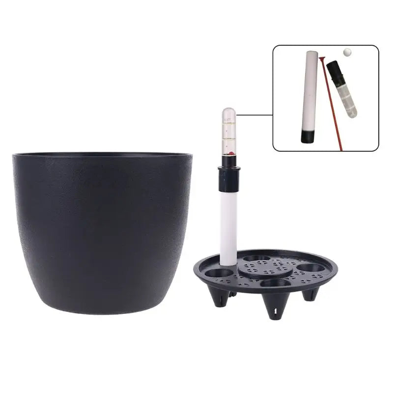 Self-Watering Indoor Planter Pots with Water Level Indicators