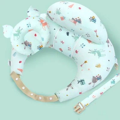 Multifunction Cotton Nursing Pillow with Shoulder Strap