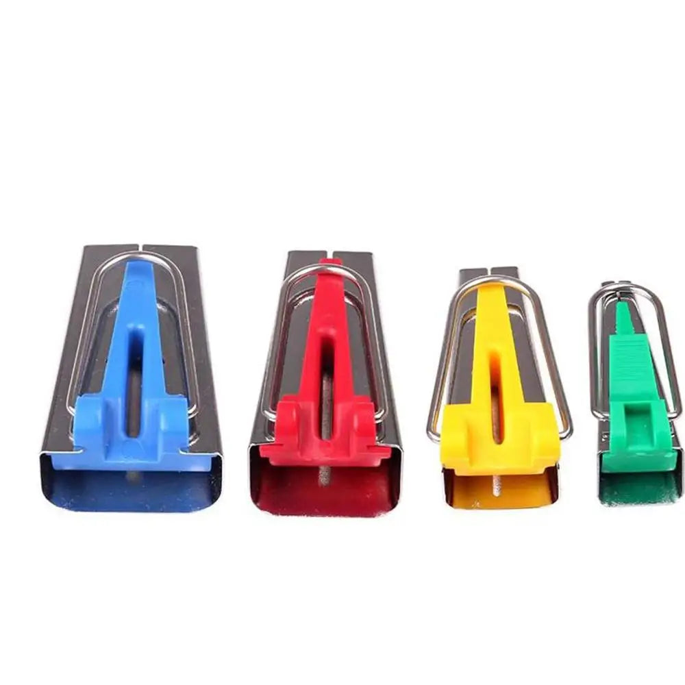 4-Size Bias Tape Maker Set for Sewing and Quilting