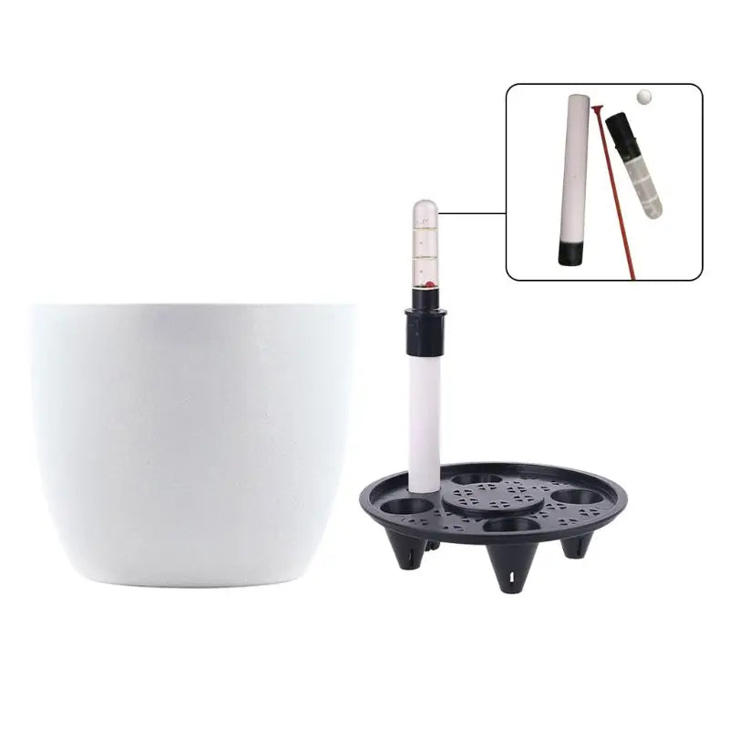 Self-Watering Indoor Planter Pots with Water Level Indicators