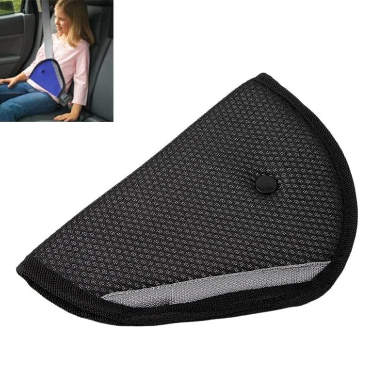 Adjustable Child Seat Belt Triangle Strap - Kids Car Safety Cover