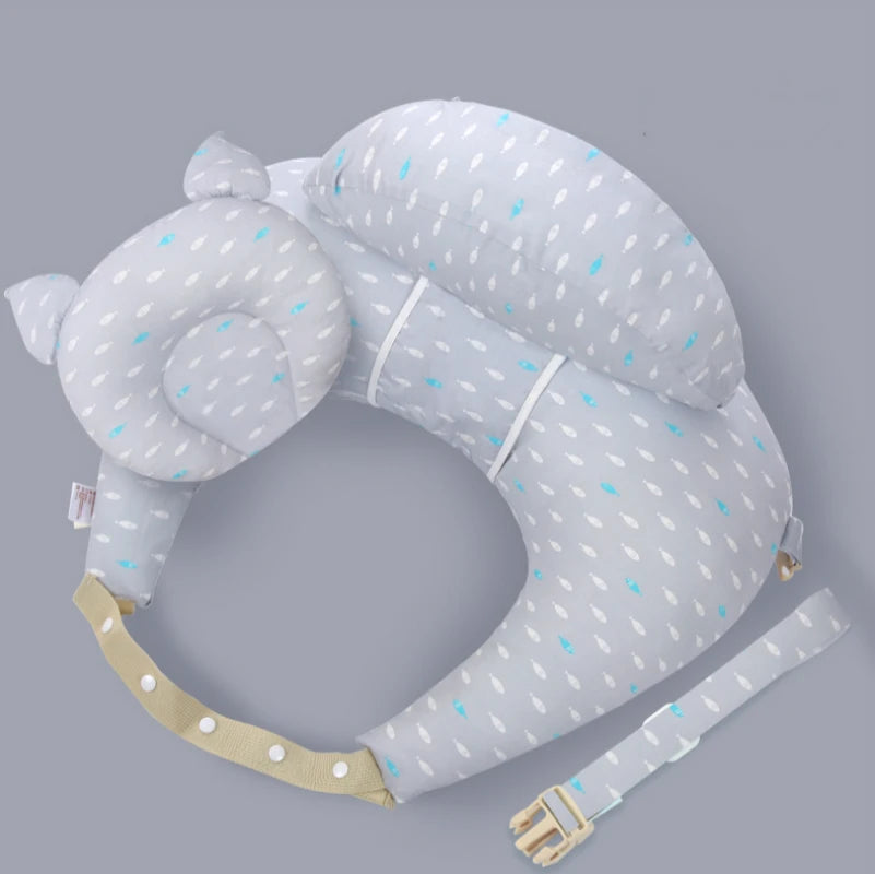 Multifunction Cotton Nursing Pillow with Shoulder Strap