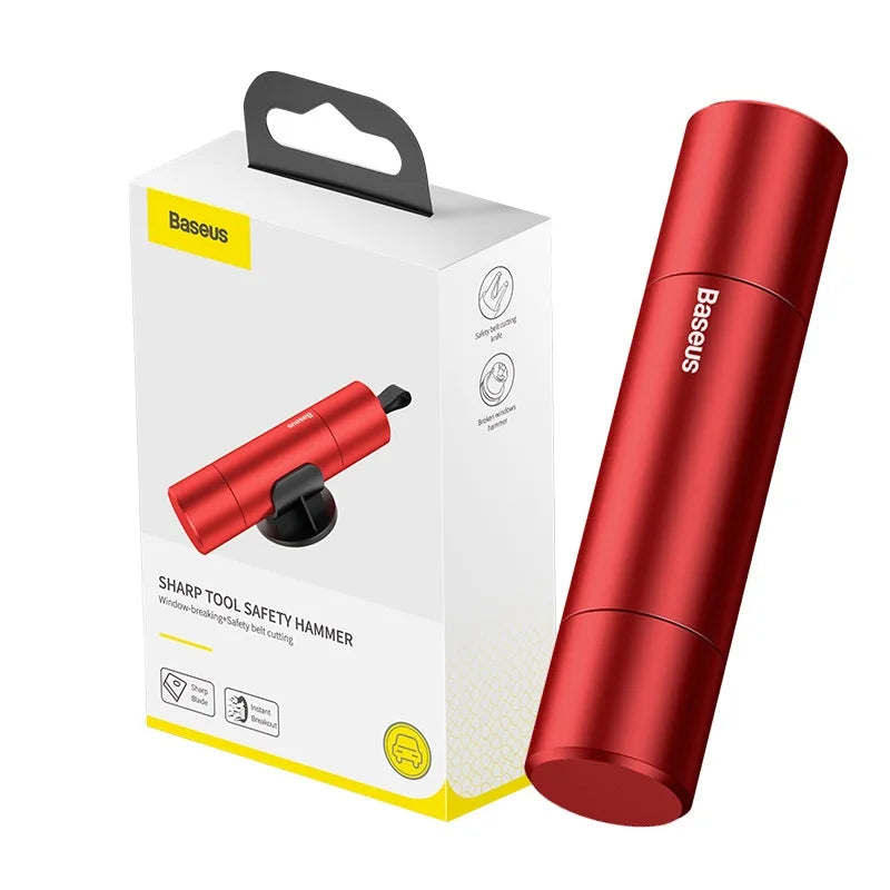 Baseus Car Window Breaker Safety Hammer and Seat Belt Cutter