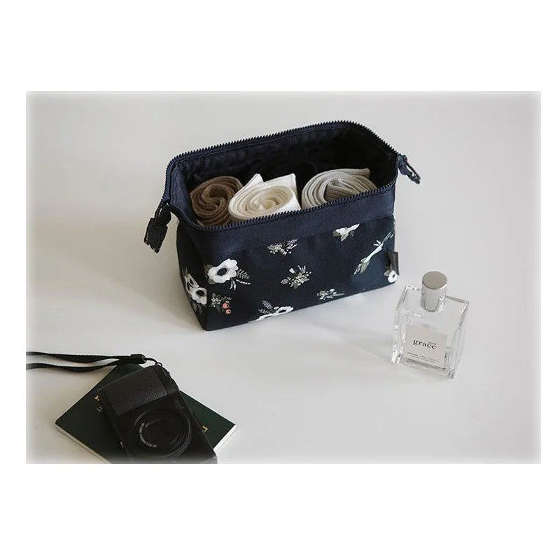 Waterproof Flamingo Cosmetic Travel Makeup Bag