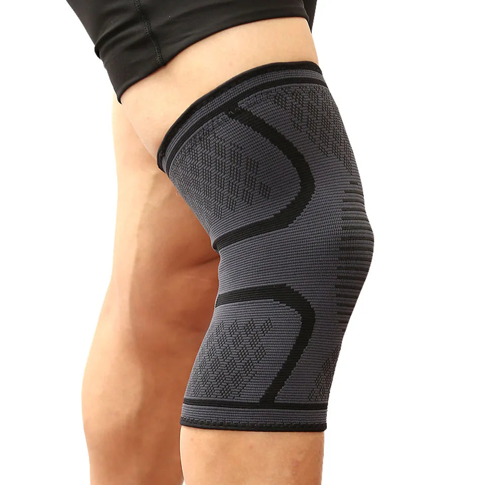 Elastic Compression Knee Support Sleeve - Running & Cycling Brace