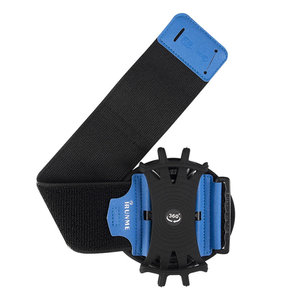 360-Rotatable Running Armband Phone Holder for Workout & Exercise