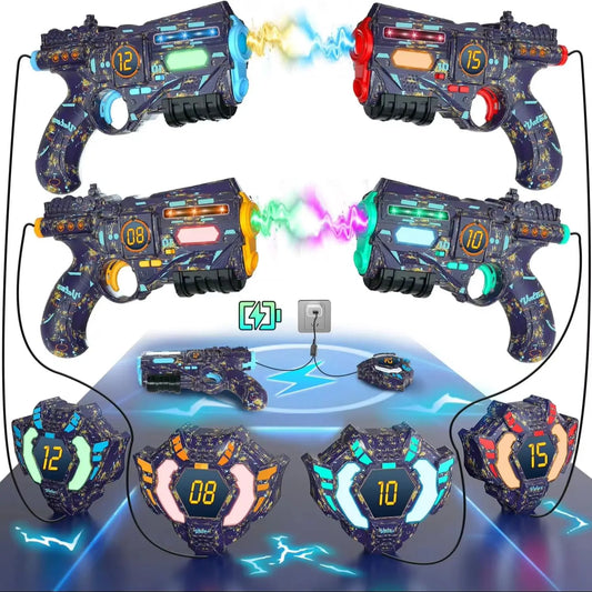 VATOS Rechargeable Laser Tag Set with Vests