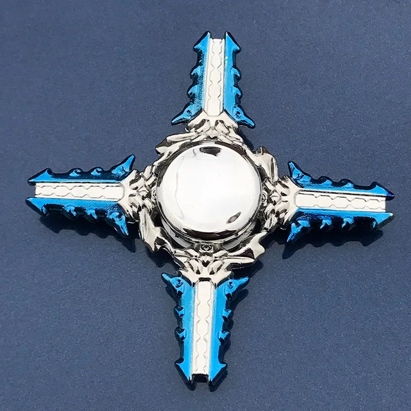 Metal Ninja Fidget Spinner Stress Relief Toy