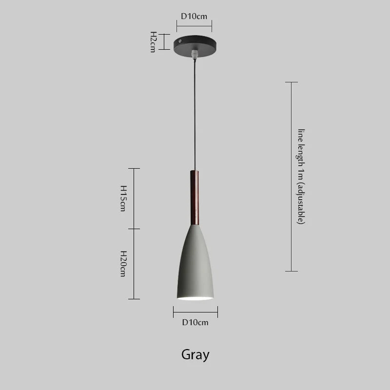 Nordic 3-Head Pendant Light for Dining and Kitchen Spaces
