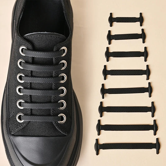 16-Piece No-Tie Silicone Shoelaces Set
