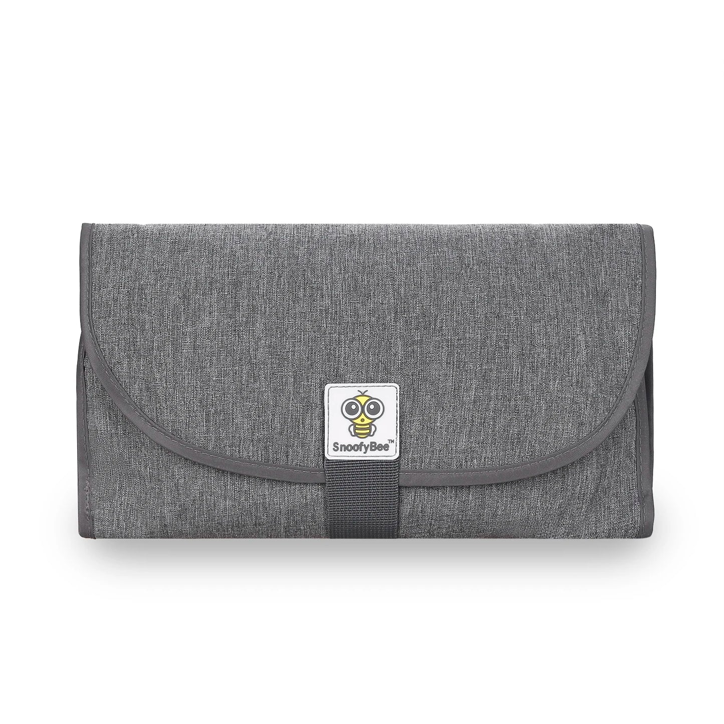 3-in-1 Portable Baby Changing Pad with Waterproof Diaper Storage Design