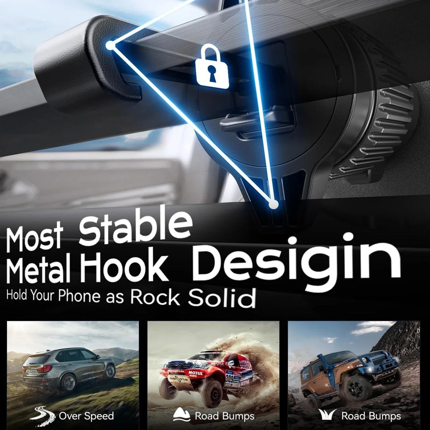 Magnetic Wireless Car Phone Charger Mount