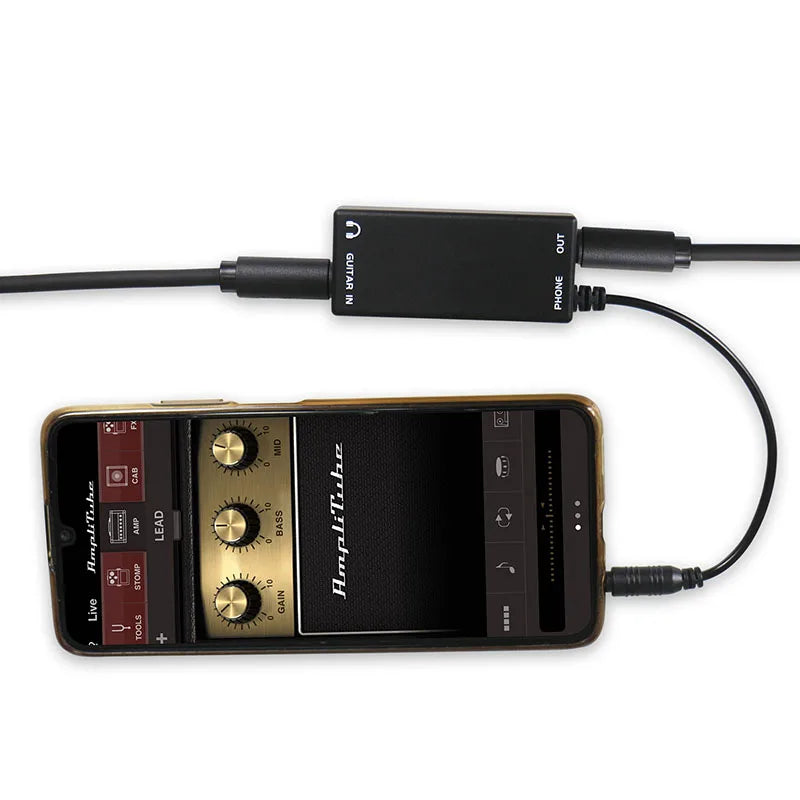 Lanlison Guitar Effects Interface Adapter for iPhone Recording & Practice