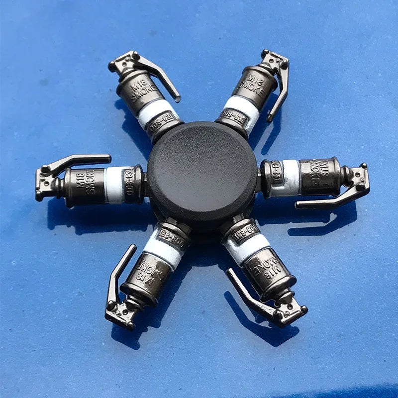 Metal Ninja Fidget Spinner Stress Relief Toy