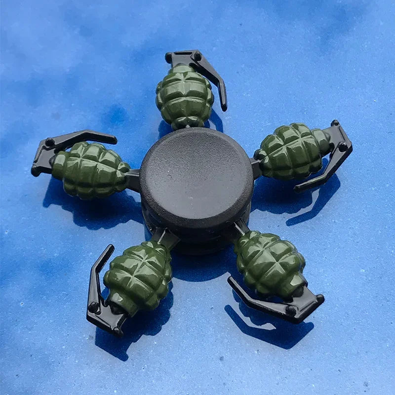 Metal Ninja Fidget Spinner Stress Relief Toy