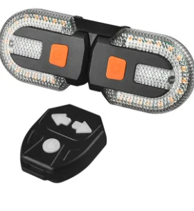 Rechargeable Bike Tail Light with Turn Signals & Wireless Remote