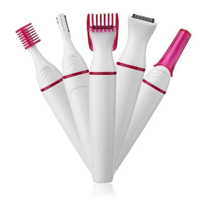 Rechargeable Cordless Lady Shaver for Face, Bikini, and Leg Hair Removal