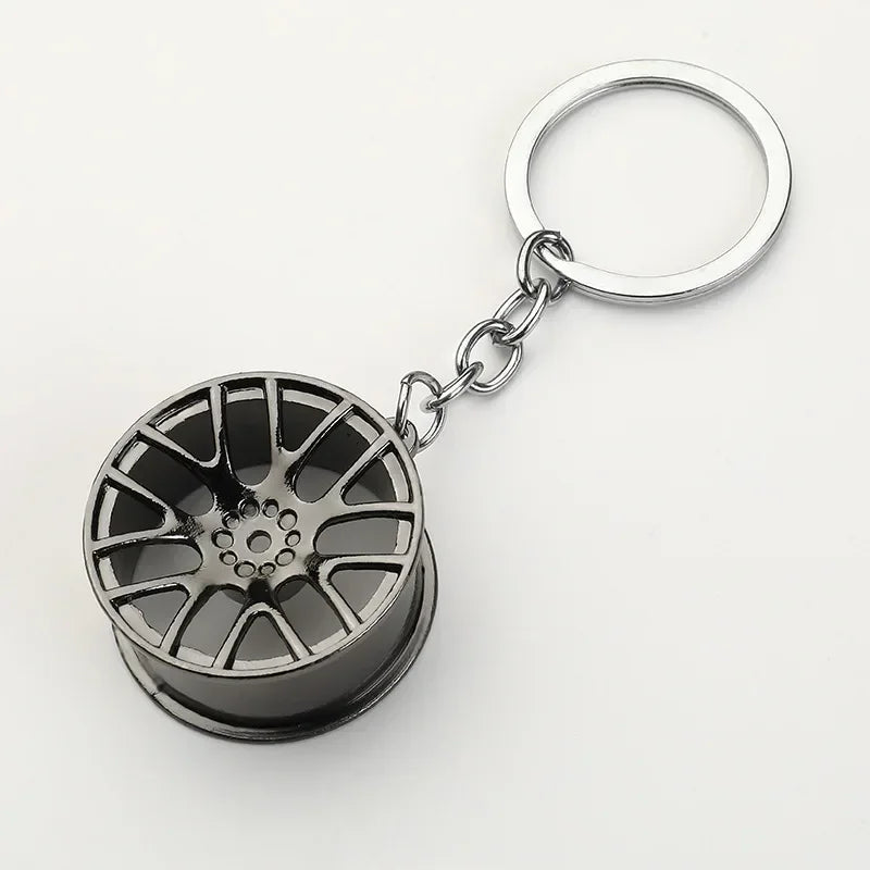 Gearbox Gear Head Metal Keychain for Car Keys