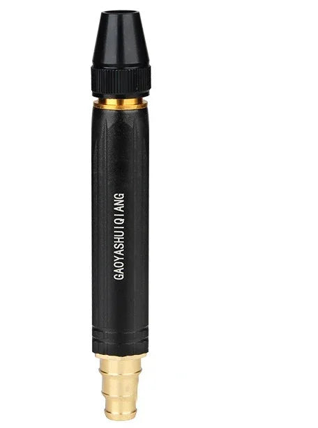 High Pressure Portable Car Wash Gun with Alloy Nozzle and Water Column Spray
