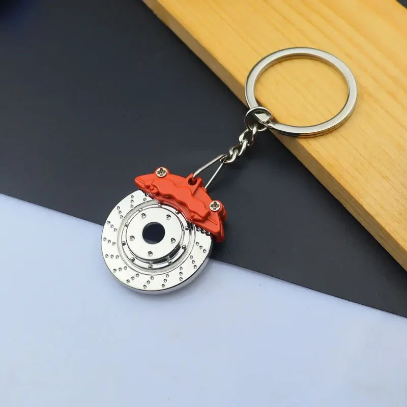 Gearbox Gear Head Metal Keychain for Car Keys