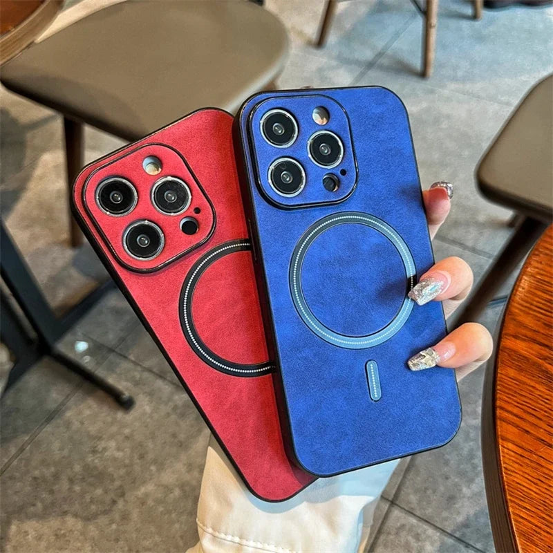 Magnetic Wireless Charging Shockproof iPhone Case
