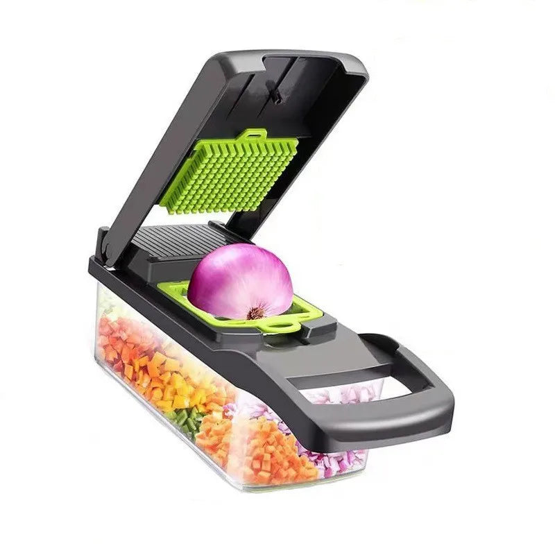 14-Piece Multifunctional Vegetable Grater and Dicing Slicer Set