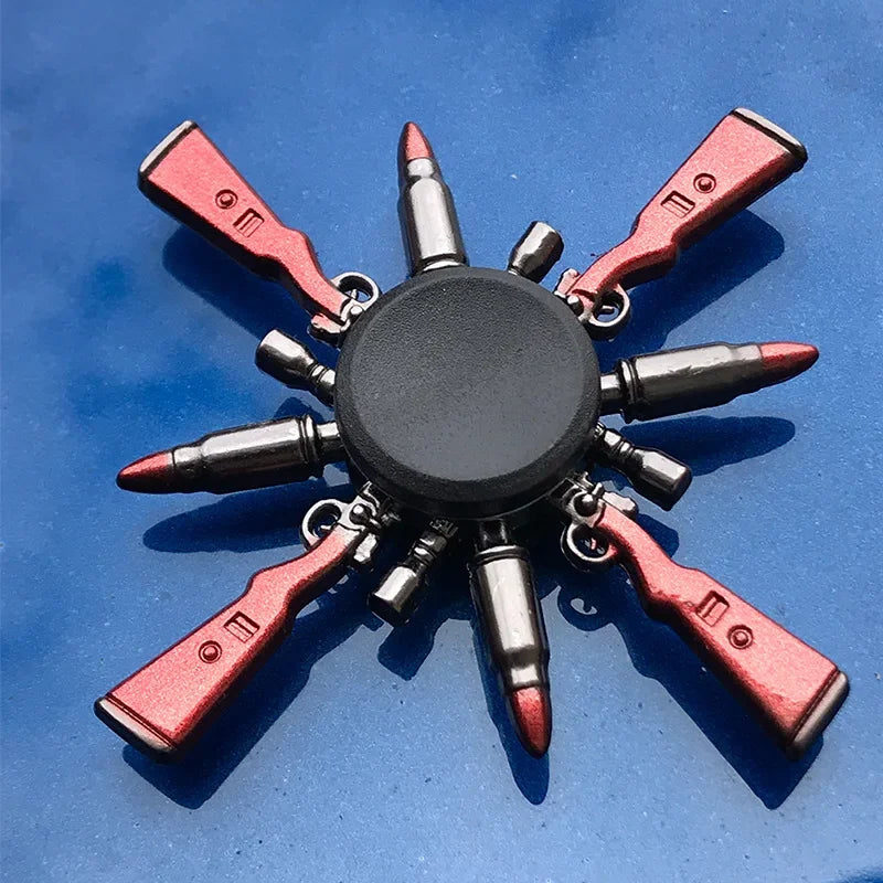 Metal Ninja Fidget Spinner Stress Relief Toy
