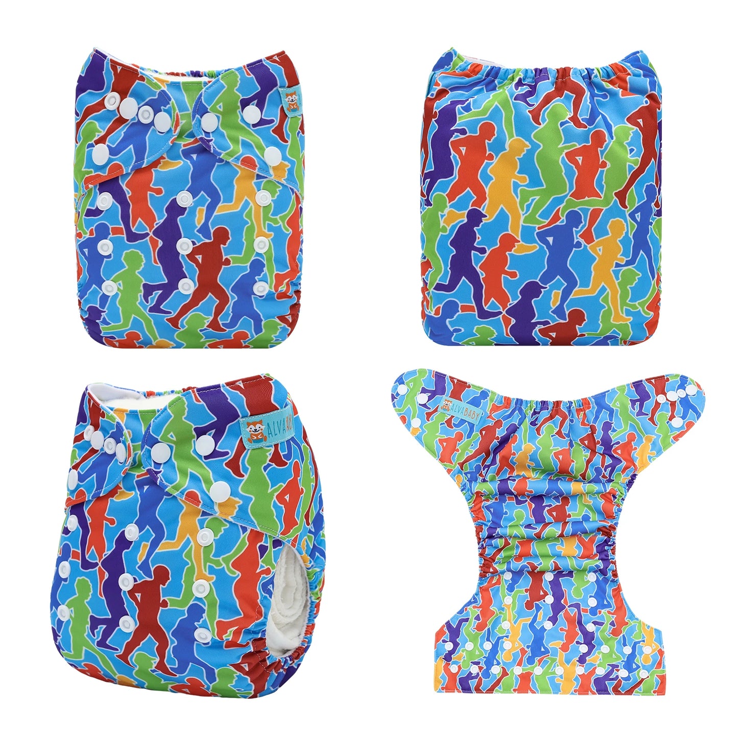ALVABABY Adjustable Cloth Diaper Shell 3-15kg