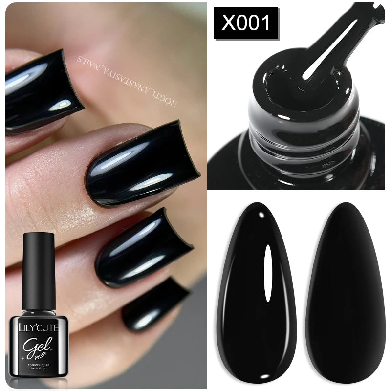 LILYCUTE 5ml Reflective Glitter Nail Liner Gel - Sparkle Art Polish