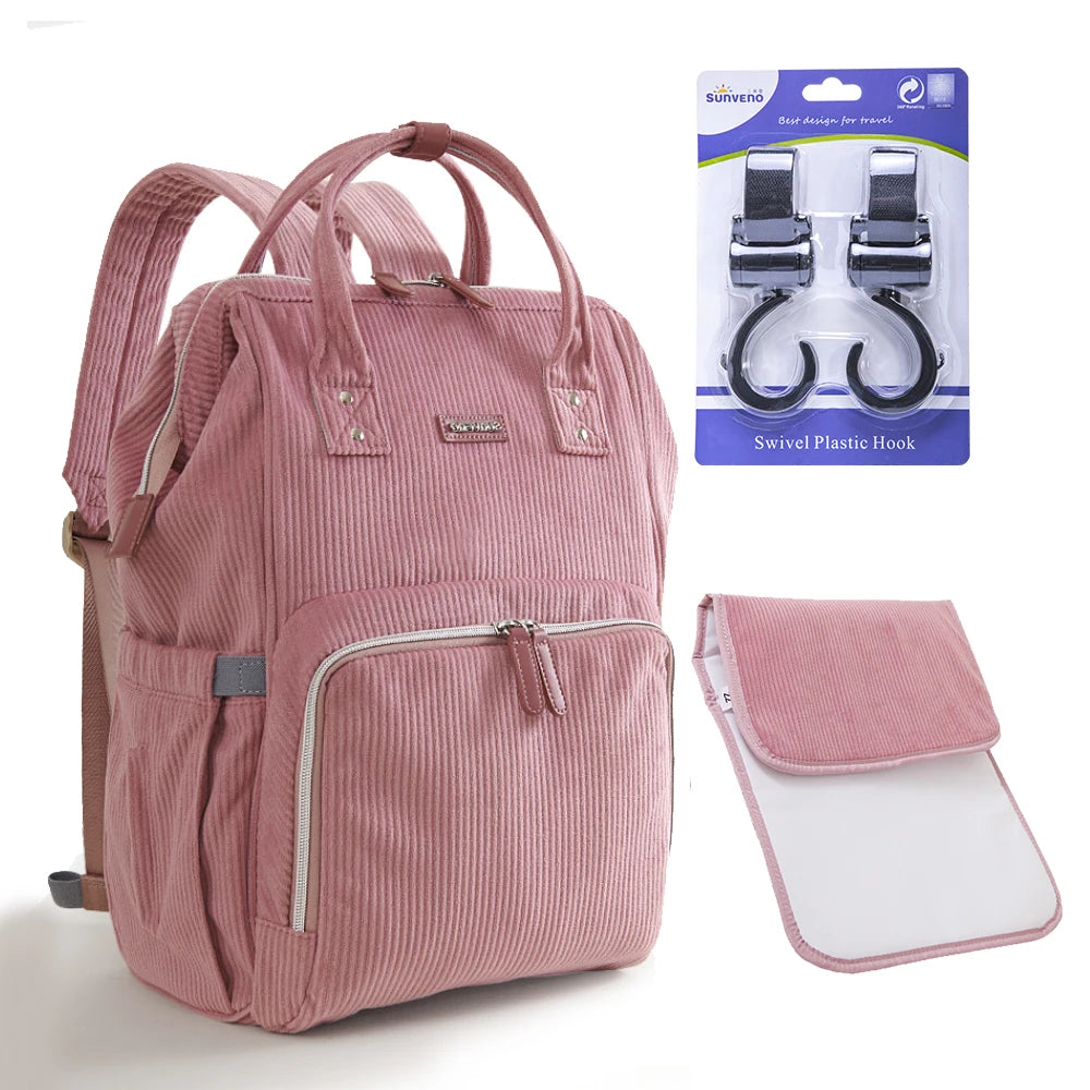 Sunveno Travel Diaper Backpack Organizer Bag