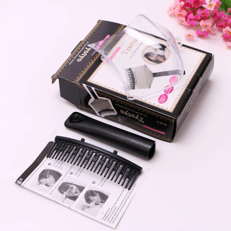 Bangs Cutting Comb Hair Trimmer Tool - Salon Styling Guide