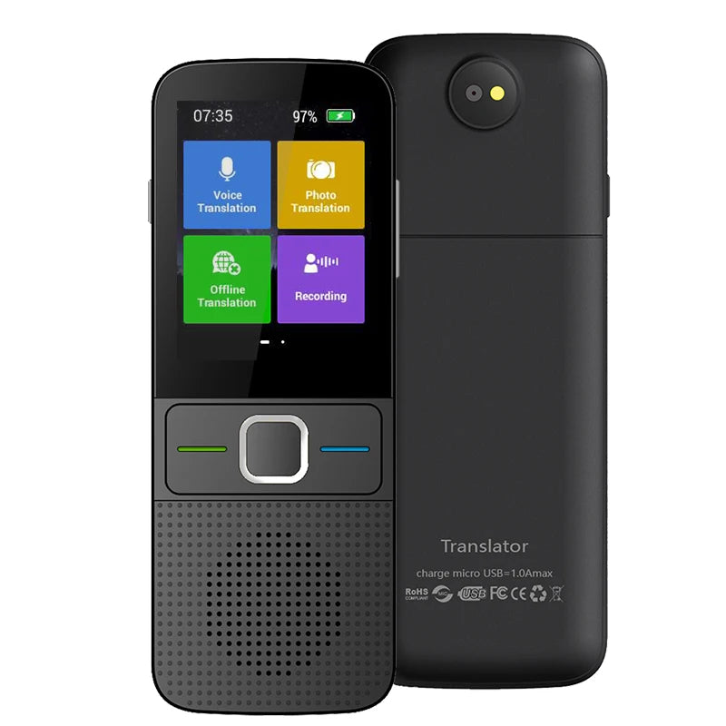 T10 Smart Voice Translator with 137 Languages and Real-Time Translation