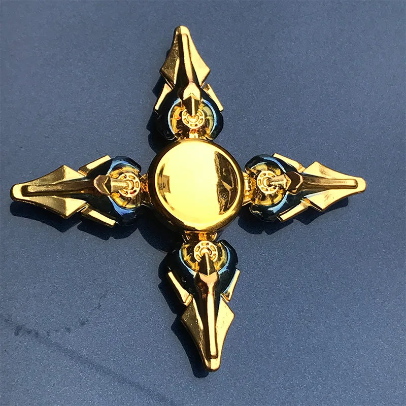 Metal Ninja Fidget Spinner Stress Relief Toy