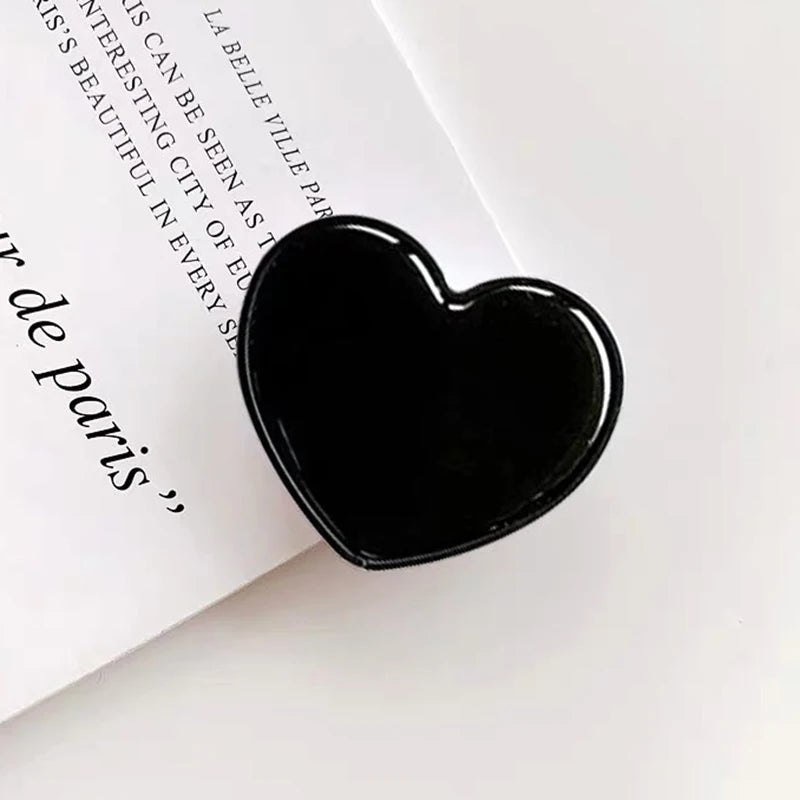 Heart-Shaped Universal Phone Socket Grip Stand for iPhone & Samsung